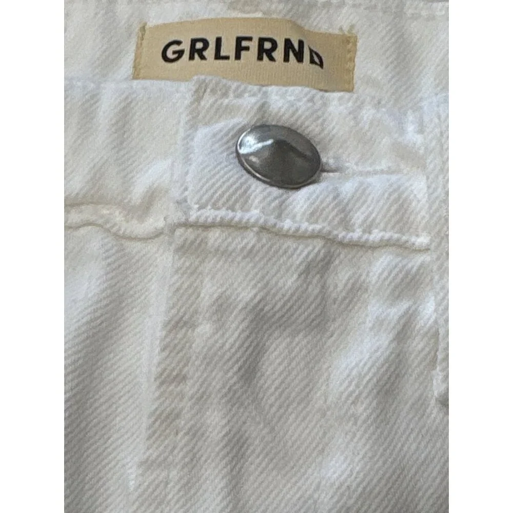 GRLFRND Kyla Hot Shorts in Amarillo Fray 23 Womens Denim Jeans